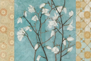 kathrine lovell patterned magnolia branch