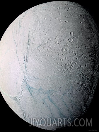 stocktrek images saturns moon enceladus