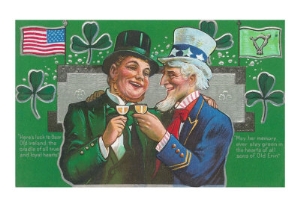 st patricks day with uncle sam