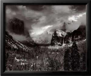 Clearing Winter Storm, Yosemite National Park, 1944