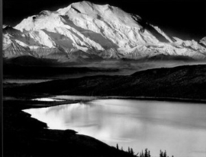 Mount McKinley and Wonder Lake, Denali National Park, Alaska, 1947
