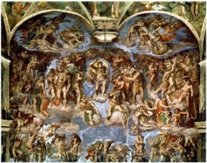 Sistine Chapel the Last Judgement, 1538 41