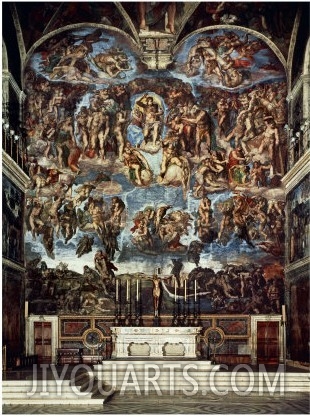 Sistine Chapel with the Retable of the Last Judgement