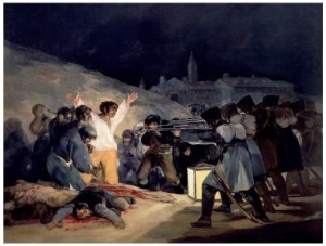 Execution of the Defenders of Madrid, 3rd May, 1808, 1814