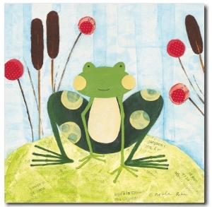 The Pretty Green Frog