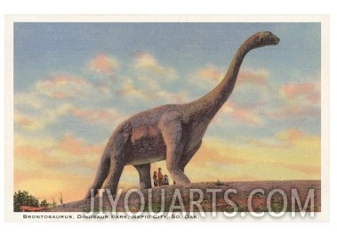 Brontosaurus, Dinosaur Park, Rapid City, South Dakota