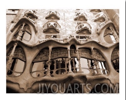 Antoni Gaudi, Casa Batllo, Barcelona, Spain