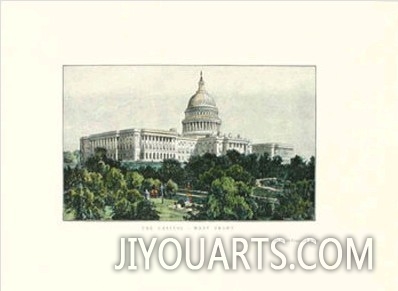 Washington D.C., Capitol 1891