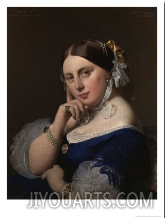 Portrait of Mme Ingres