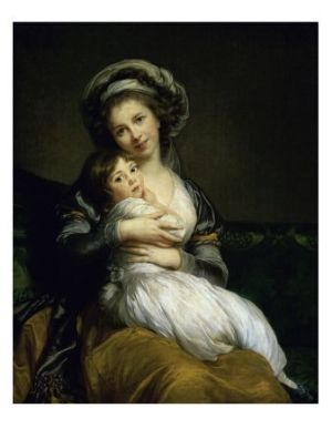 Portrait of the Artist with Her Daughter