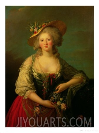 Elisabeth of France (1764 94) Called Madame Elizabeth, circa 1782
