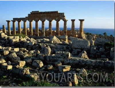 Greek Temple at Selinunte