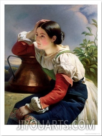Young Italian at the Well, circa 1833 34