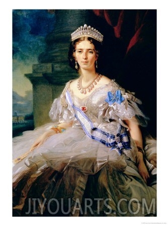 Portrait of Princess Tatiana Alexanrovna Yusupova, 1858