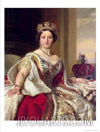 Portrait of Queen Victoria 1859