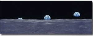 Earth Viewed from the Moon