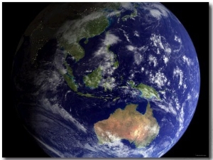 Full Earth from Space Showing Australia