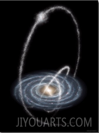 Three Newly Discovered Streams Arcing High over the Milky Way Galaxy
