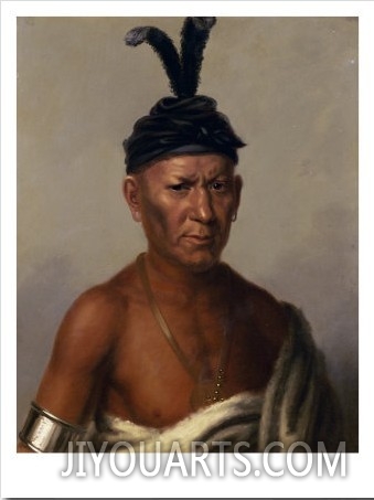 Wakechai (Crouching Eagle) a Sauk Chief