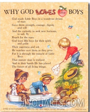Why God Loves Little Boys