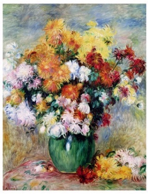 Bouquet of Chrysanthemums, circa 1884