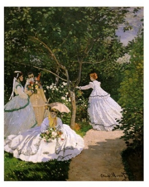 Women in the Garden, 1867