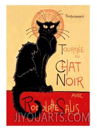 Tournee du Chat Noir Avec Rodolptte Salis