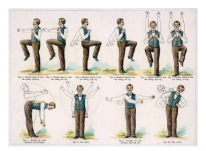 Variety of Body Exercises Requiring No Special Apparatus That Will Keep Any Chap in Good Shape