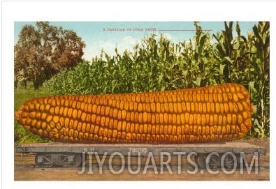 Giant Corn on Flatbed