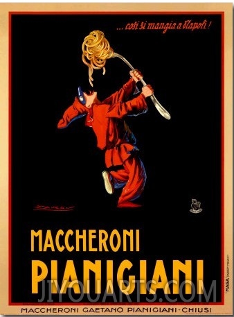 Maccheroni Pianigiani, 1922