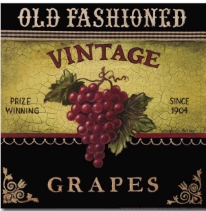 Vintage Grapes