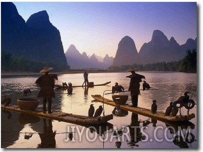 Cormorant, Fisherman, China