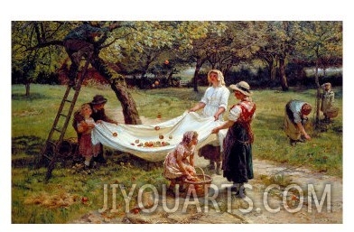 The Apple Gatherers, 1880