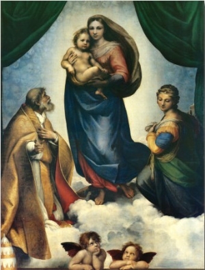 Sistine Madonna, c.1513 1514