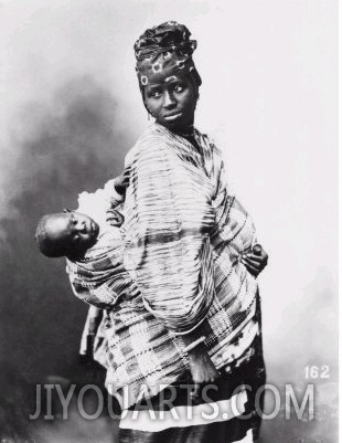 Senegalese Mother and Child, circa 1900