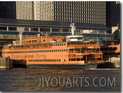 Staten Island Ferry, Business District, Lower Manhattan, New York City, New York, USA