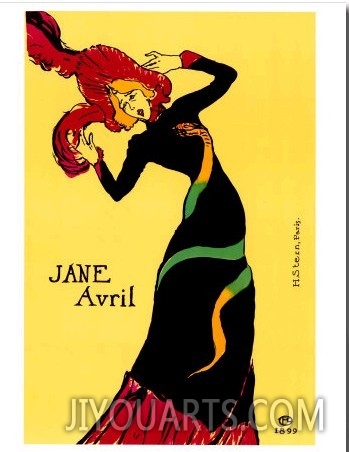 Jane Avril, 1899