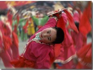 Children Celebrating Chinese New Year, Beijing, China
