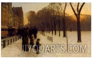 Boston Common at Twilight, 1885 86