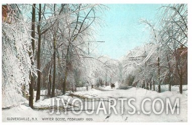 Winter Scene, Gloversville