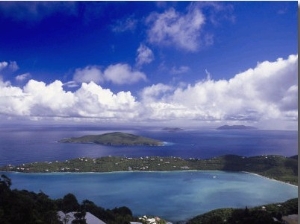 Aerial View of Magens Bay, St. Thomas