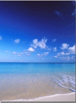 Grand Cayman, Cayman Islands; Caribbean at Seven Mile Beach and Ocean