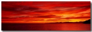 Sunrise, Water, Mulege, Baja, California, Mexico, United States
