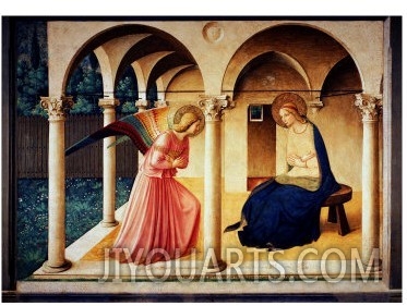 The Annunciation, circa 1438 45