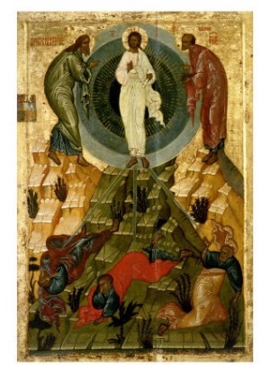 The Transfiguration of Our Lord, Russian Icon from the Holy Theotokos Dormition Church