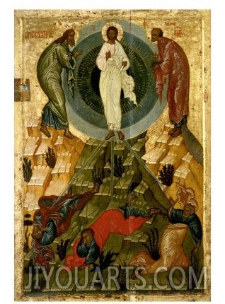 The Transfiguration of Our Lord, Russian Icon from the Holy Theotokos Dormition Church