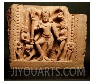 Figure of Siva Nataraja Dancing with the Weight on the Left Leg