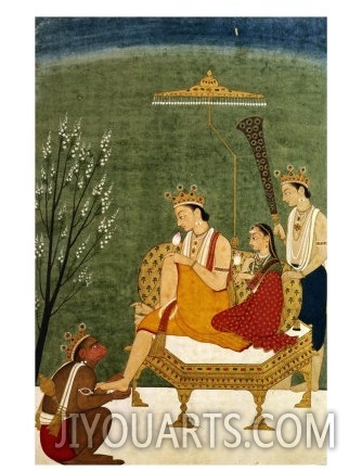 Seventh Incarnation of Vishnu as Rama Chandra