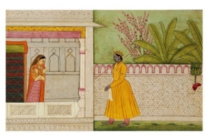 The Sinned Against, Illustration to the Rasikapriya of Keshav Das circa 1750 1760