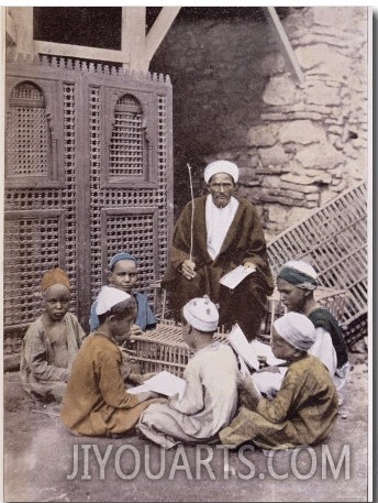 Arab School in Cairo c.1900